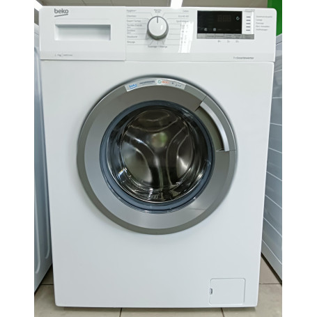 Lave Linge Hublot BEKO WTE7712BS1W